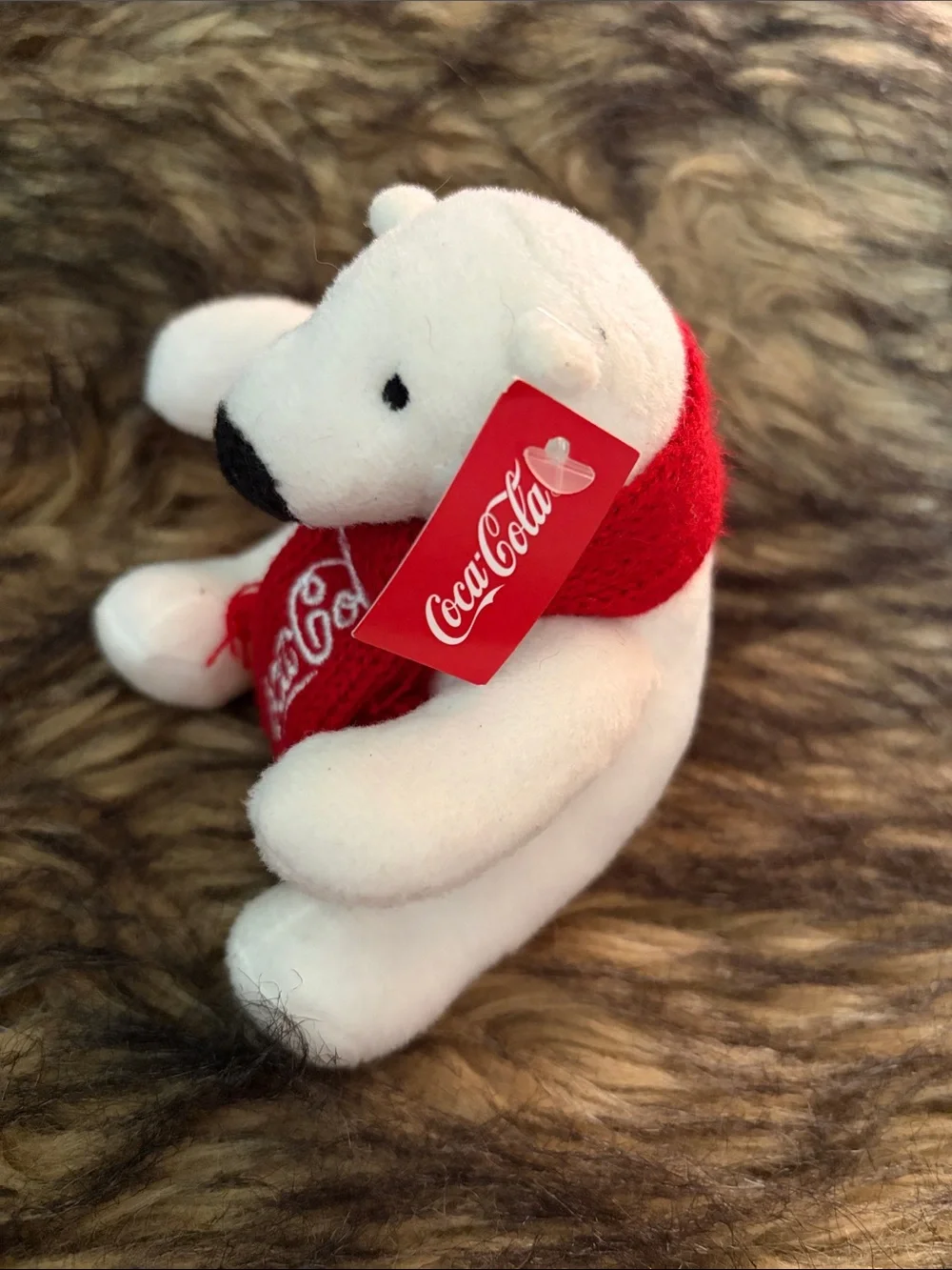 Coca-Cola Polar Bear In Scarf 4